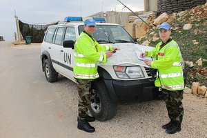 Irish Military Police Section, 47th Infantry Group, Lebanon