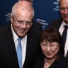 Prime Minister Scott Morrison, Federal Liberal Candidate for Reid Fiona Martin, immigration Minister David Coleman and member for Bennelong John Alexander visit Golden Century Restaurant