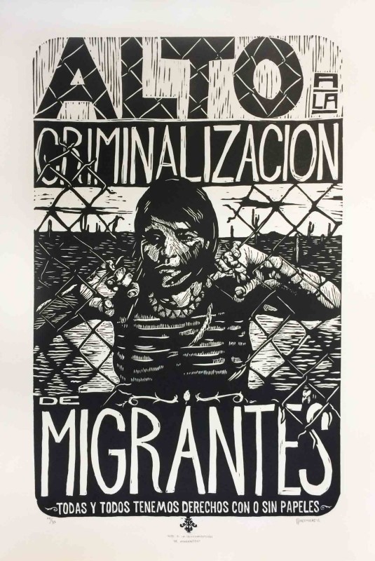 Alto a la Criminalizacion de Migrantes