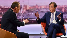 ‘Most ridiculous interview ever’: Farage blasts BBC in testy live exchange on Marr show