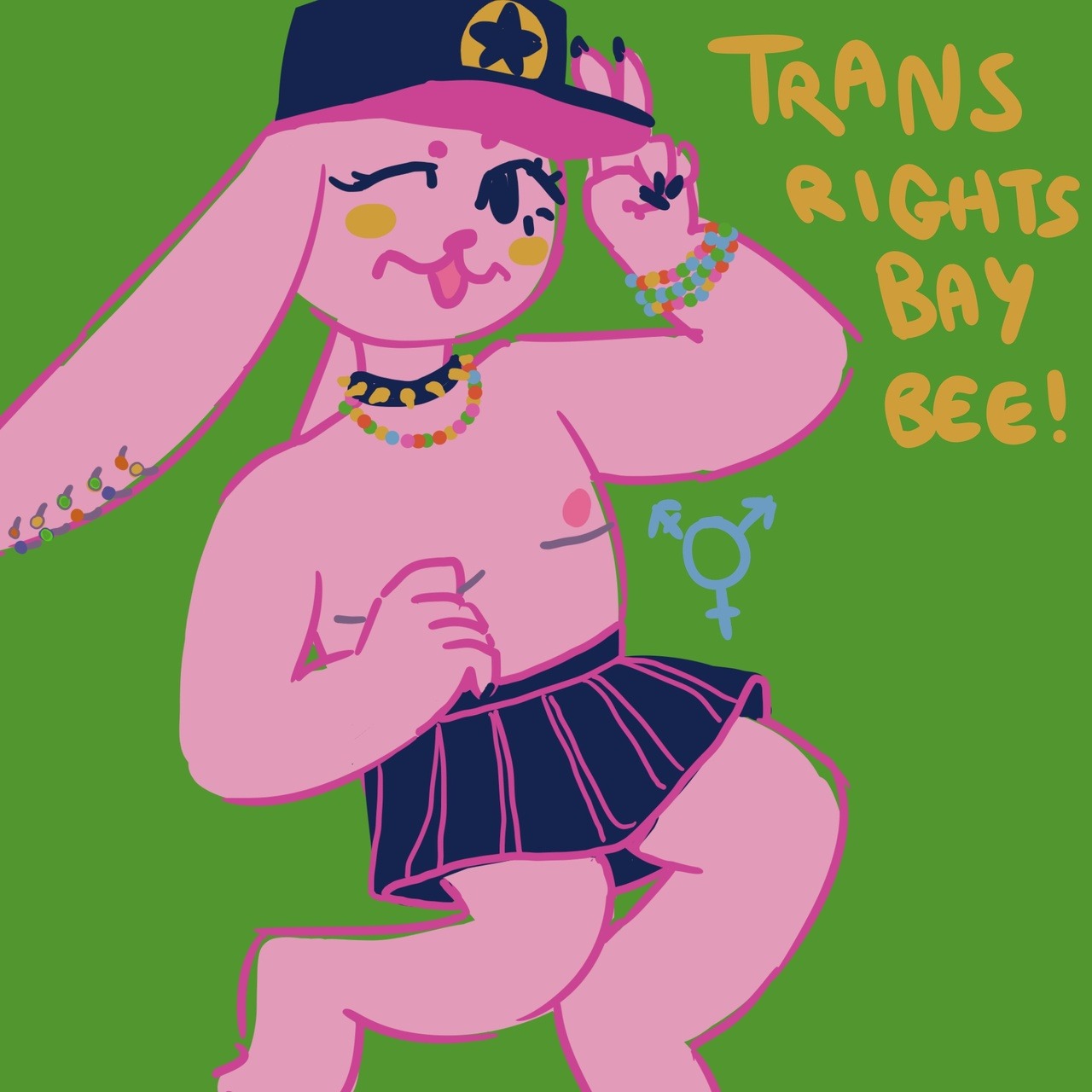 trans rights baybee!!