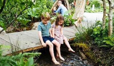 Duchess Kate Lets Royal Children Loose at Her Chelsea Flower Show