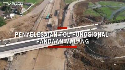 Video Drone, Penyelesaian Jalur Tol Fungsional Pandaan - Malang