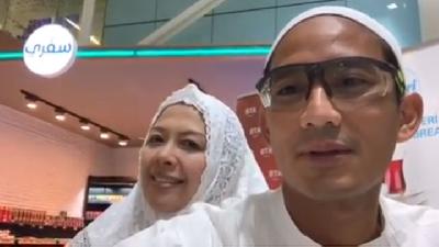 Detail Hijab Nur Asia Uno ketika Umrah