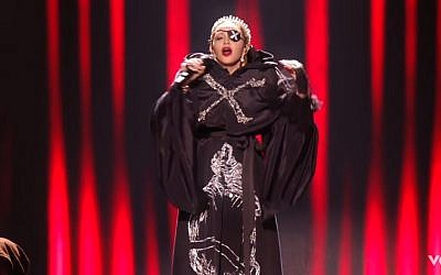 Madonna performs at the 2019 Eurovision song contest (Screencapture/YouTube)