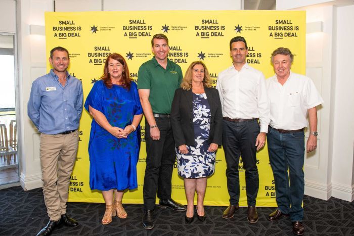 Candidates for the Federal seat of Durack at a Meet The Candidates luncheon.  