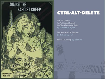 Book covers of Against the Fascist Creep and Ctrl-Alt-Delete