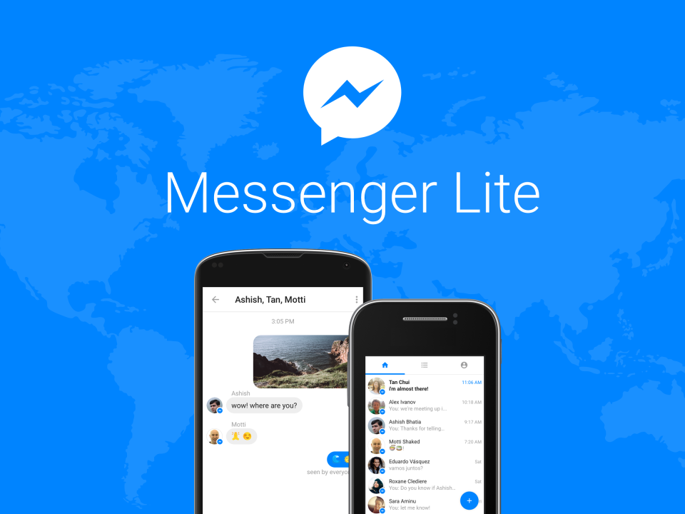 Messenger Lite launched.