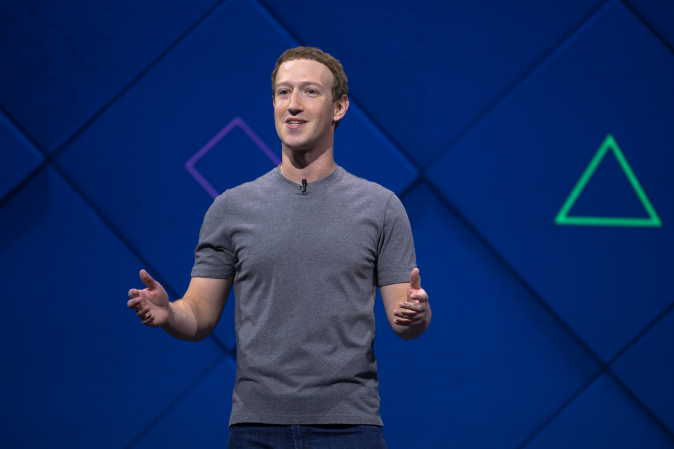 Facebook hosts F8 developer conference in San Jose.