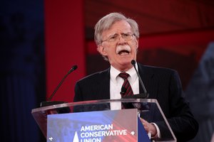 File - Former United Nations Ambassador John Bolton speaking at the 2018 Conservative Political Action Conference (CPAC) in National Harbor, Maryland,23 February 2018