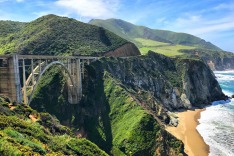 Bixby Bridge at Big Sur.