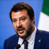 Matteo Salvini, Italy's deputy prime minister.