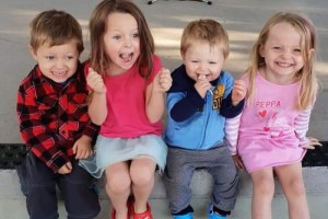 image for article:The four McLeod children all died in the car crash. (Supplied)