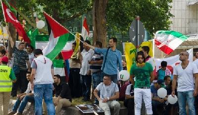 LIVE: Dukung Palestina, Pawai Hari Al-Quds Berlangsung di Berlin