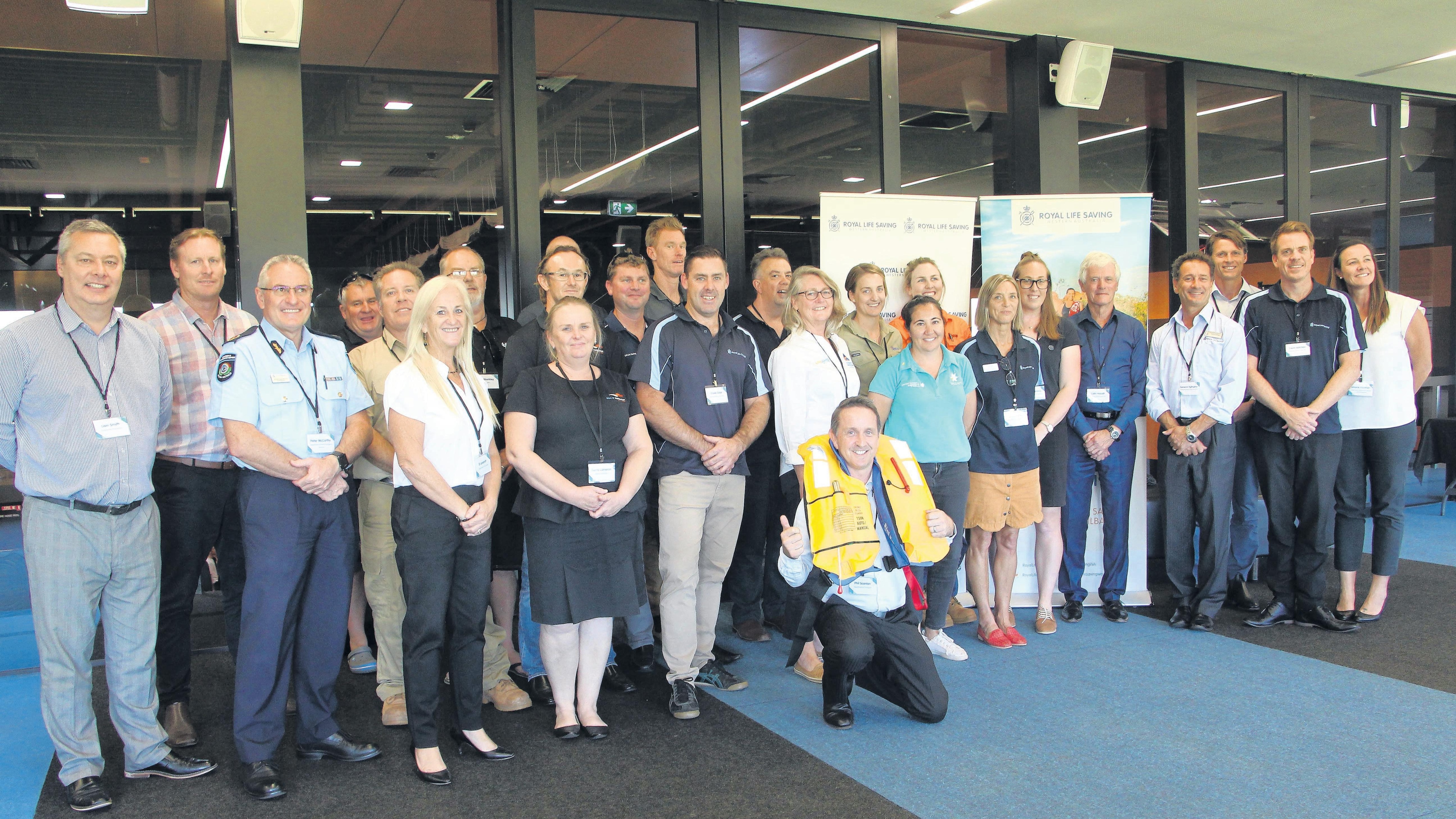 Local workers in the sports, education, health, tourism and travel sectors were apart of the all-day water safety forum