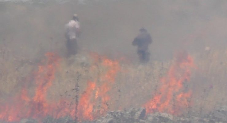 Israeli Army Accused Palestinians of self-arson, Then Video emerged of Israelis setting Fires