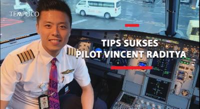 Tips Sukses Pilot Vincent Raditya 