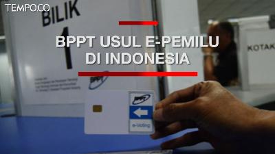 Usul Diterapkan di Indonesia, BPPT: e-Pemilu Hemat dan Efisien