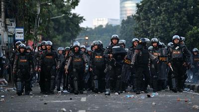 Mabes Polri Bantah Kabar Ada Anggota Brimob dari Cina