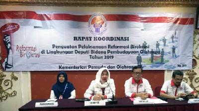 Kemenpora Komitmen untuk Lakukan Reformasi Birokrasi 