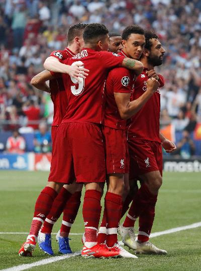 Babak Pertama Final Liga Champions: Tottenham Vs Liverpool 0-1