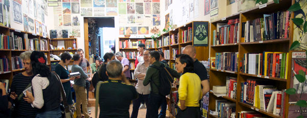 Jura Bookshop in 2013 at the launch of How to Make Trouble and Influence People