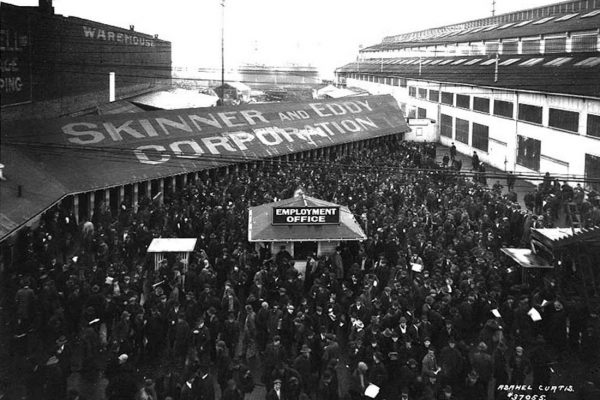 Seattle General Strike, 1919: "Nothing moved but the tide"