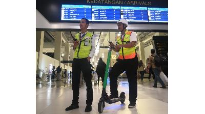 Soekarno-Hatta Airport Launches Electric Scooter Service