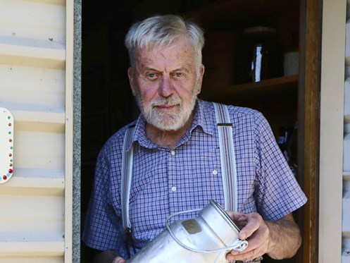 The Milk (Can) Man: A Canterbury man's unusual collection