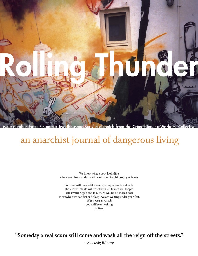Photo of ‘Rolling Thunder #3’ front cover