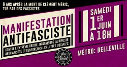 ALERTA! ALERTA! PARIS ANTIFASCISTA! Demain!