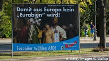 Deutschland Europawahl 2019 | AfD-Wahlkampf in Berlin | Eurabien