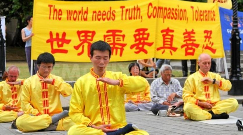 CONNECTION: World Harmony Society executive members and advisors have links with Falun Gong.