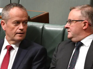 Bill Shorten and Anthony Albanese.