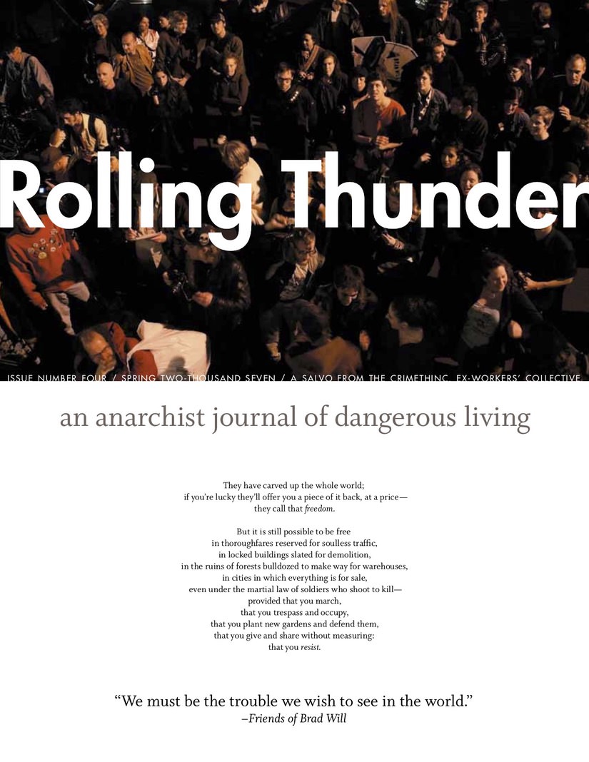 Photo of ‘Rolling Thunder #4’ front cover