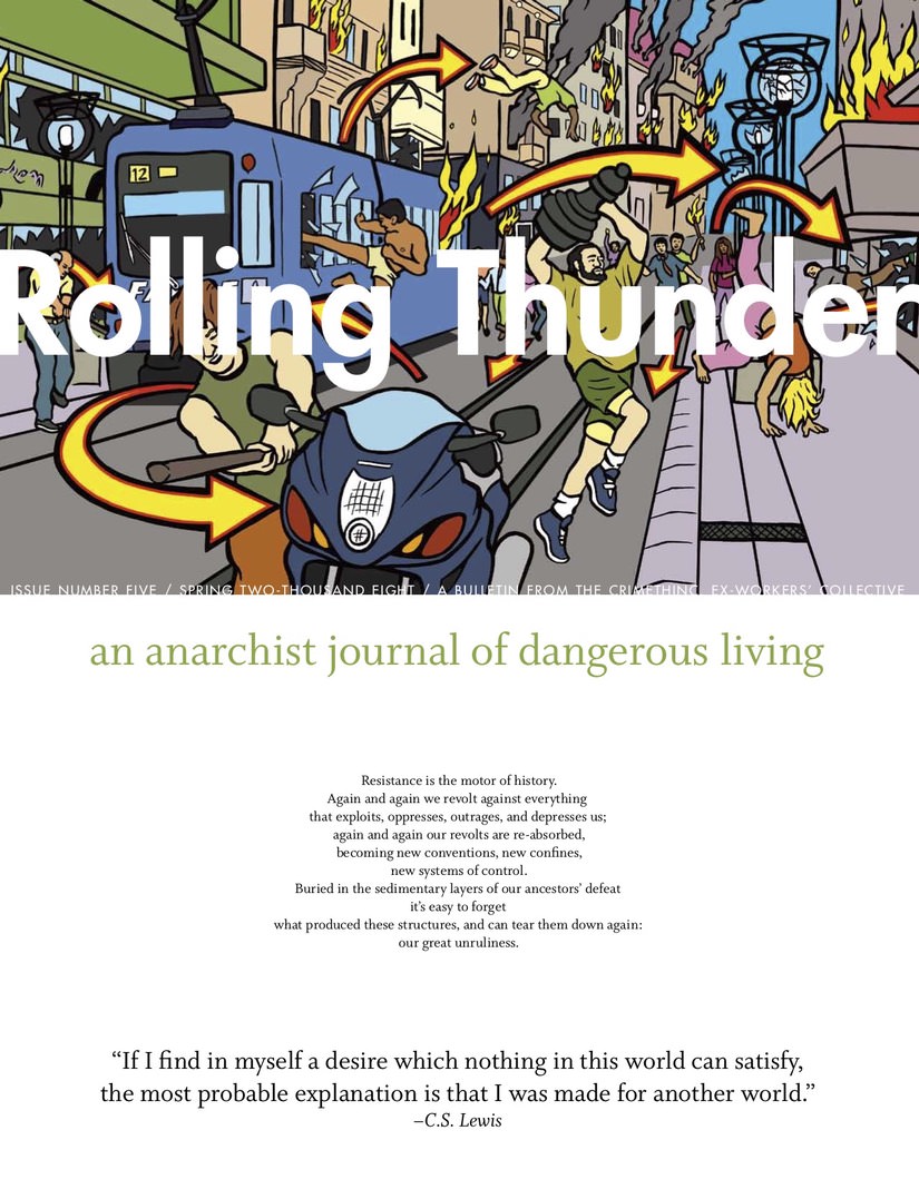Photo of ‘Rolling Thunder #5’ front cover
