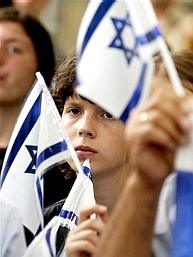 Pro-Israel demonstration in Warsaw