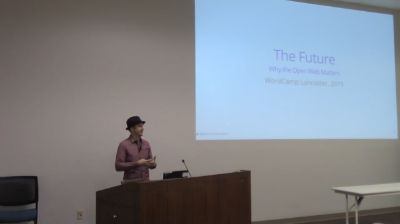 Aaron D. Campbell: The Future: Why the Open Web Matters