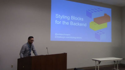 Erik Teichmann: Styling Blocks for the Backend