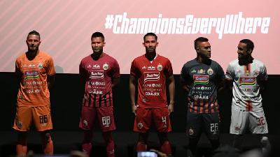 Begini Tampilan Jersey Baru Persija Musim 2019-2020