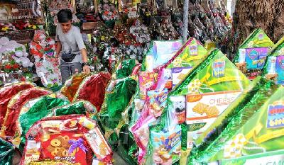 Menjelang Lebaran, Pedagang Parcel Lebaran Banjir Orderan