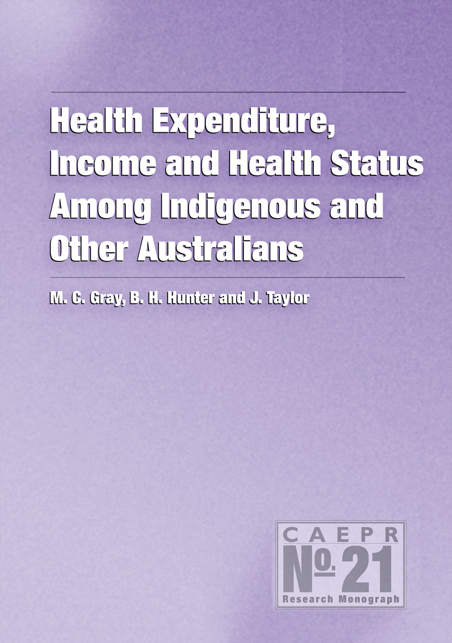 Health Expenditure, Income and Health Status Among Indigenous and Other Australians