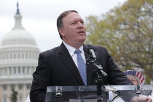 Mike Pompeo speaking, Member of the U.S. House of Representatives from Kansas's 4th district