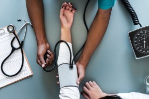 Close up on blood pressure check (rawpixel.com, Pexels)