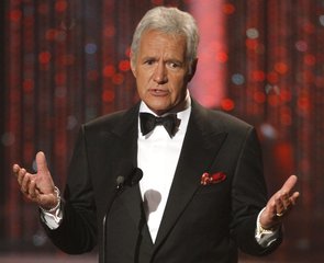 Alex Trebek at the 37th Annual Daytime Emmy Awards on Sunday, June 27, 2010, in Las Vegas. (AP Photo/Eric Jamison)