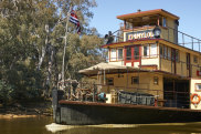 sunnov18victoria PS Emmylou paddle steamer murray river ; text by Tim RichardsSUPPLIED via journalist