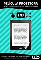 Película Novo Kindle Paperwhite a prova D'agua WB ® Fosca Anti-Risco Anti-Poeira Anti-UV