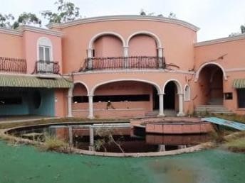 The Big Brother house in Queensland has been abandoned and vandalised.