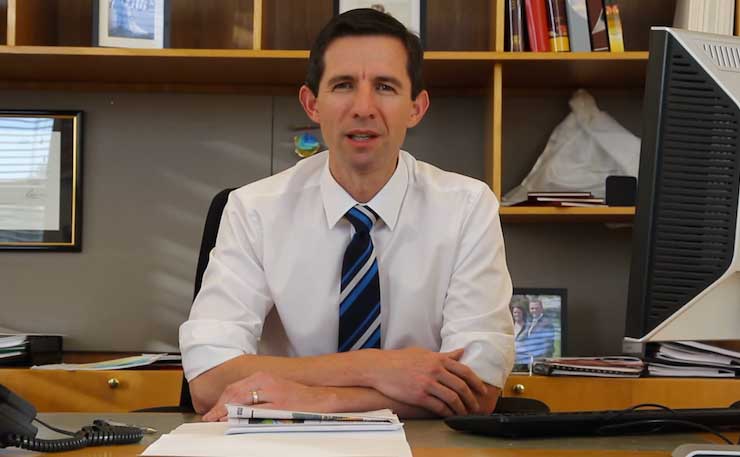 Federal Minister for Education, Simon Birmingham.