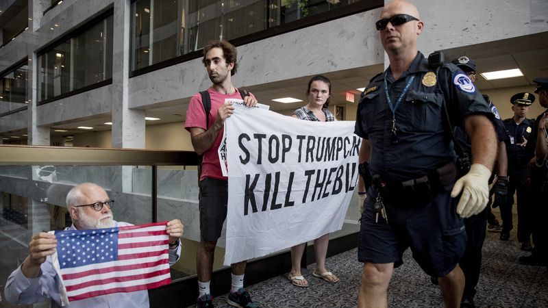 Arrests, sit-ins, shouting — activists plan a week of nationwide protest to fight Graham-CassidySince early March, when the first Republican effort to repeal and replace the Affordable Care Act was introduced in the House, activist groups have driven...